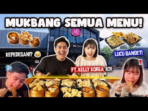 MUKBANG SEMUA MENU MIE GACOAN FT. KELLY CEWEK KOREA! LUCU BANGET!! 😂 thumbnail