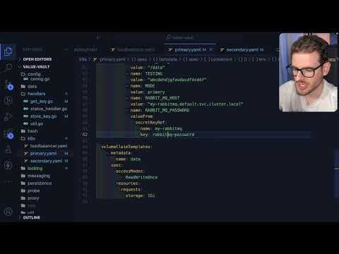 Trying to setup a primary secondary deployment (learning about k8s) thumbnail