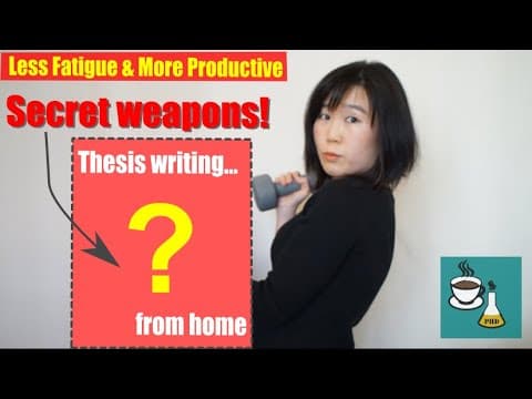 Write a Thesis From Home with Less Pain (Literally) thumbnail