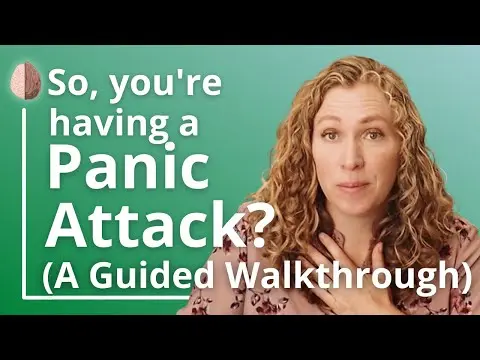Having a Panic Attack? The Anti-Struggle Technique -A Guided Walkthrough to Stop a Panic Attack thumbnail