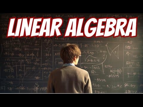 The Best Way To Learn Linear Algebra thumbnail