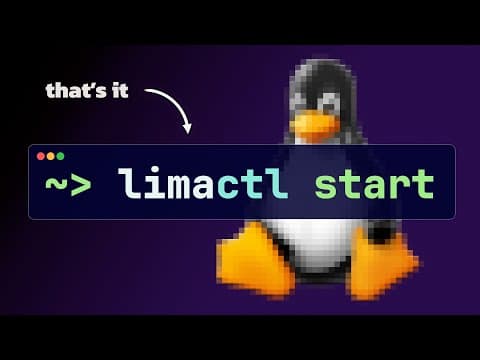 Lima Is Probably The Best Virtual Machine I've Ever Used thumbnail