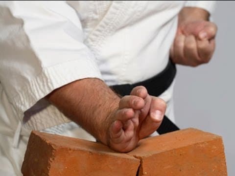 How Do Karate Experts Break Wooden Planks and Bricks? thumbnail
