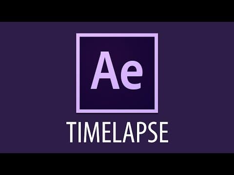 How To Edit A Timelapse In Adobe After Effects thumbnail