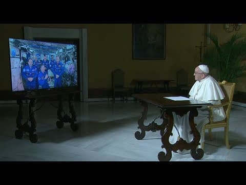Space Station Crew Holds an Out of this World Audience with the Pope thumbnail