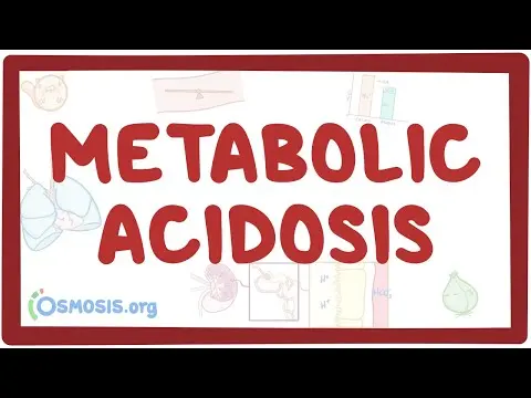Metabolic acidosis - causes, symptoms, diagnosis, treatment, pathology thumbnail