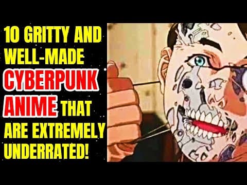 10 Adult Gritty And Well-Made Cyberpunk Anime That Are Extremely Underrated! thumbnail