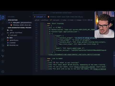 How to Train a Stable Diffusion Model for Icon Generation thumbnail