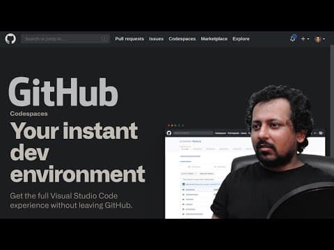 I just got access to GitHub's Codespaces and it's amazing! thumbnail