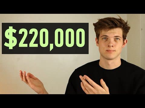 How I Made $220,000 on YouTube This Year thumbnail