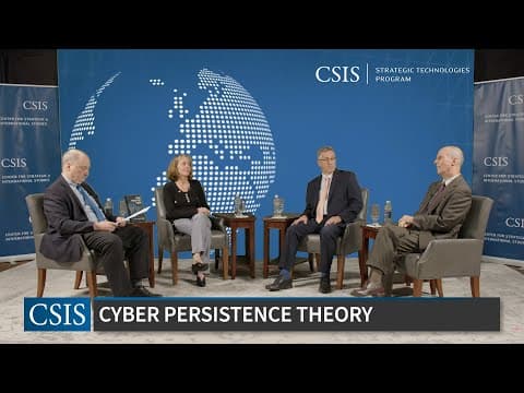 Book Launch: Cyber Persistence Theory, Rethinking National Security in Cyberspace thumbnail