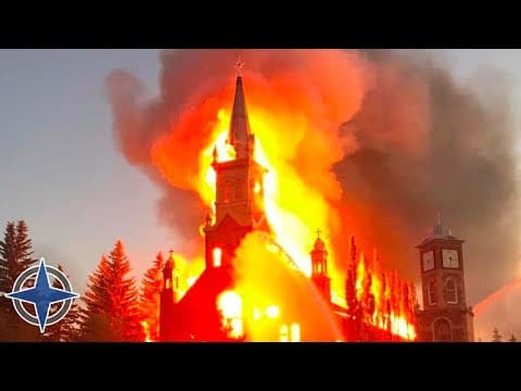 Conservative MP slams security officials for ignoring church burnings in 2021 thumbnail
