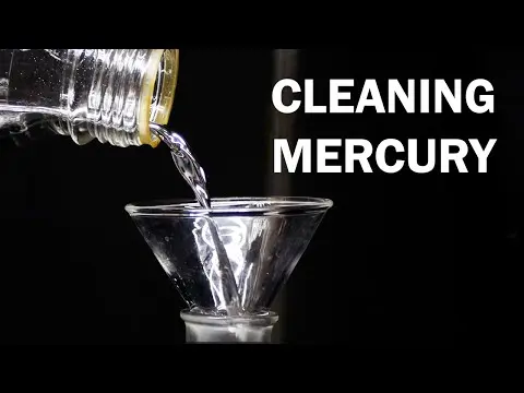 Cleaning liquid mercury metal thumbnail