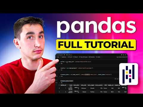 How to Master Python Pandas for Data Science thumbnail