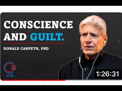 Carveth on Psychoanalysis, Conscience and God thumbnail