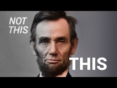This is What Abraham Lincoln May Have Looked Like! 🎩 thumbnail