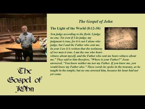 23. The Light of the World (8:12-30, 4/30/2023) thumbnail