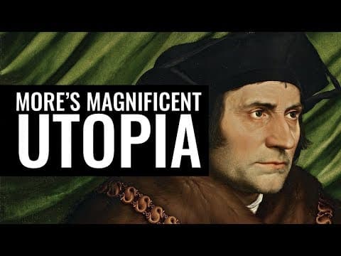 Thomas More's Magnificent Utopia - Dr Richard Serjeantson thumbnail