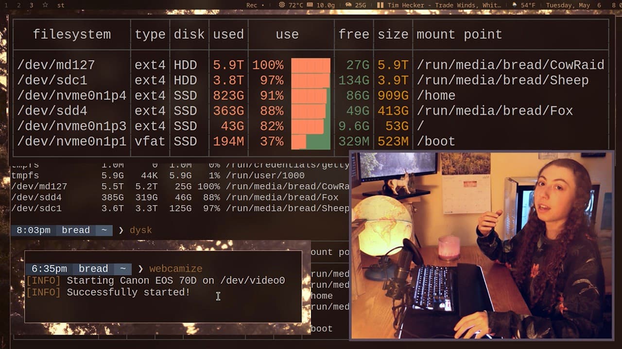 YouTube video player