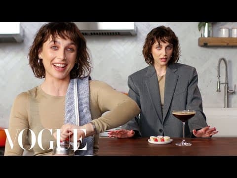Emma Chamberlain Makes an Espresso Martini & Dessert | Vogue thumbnail