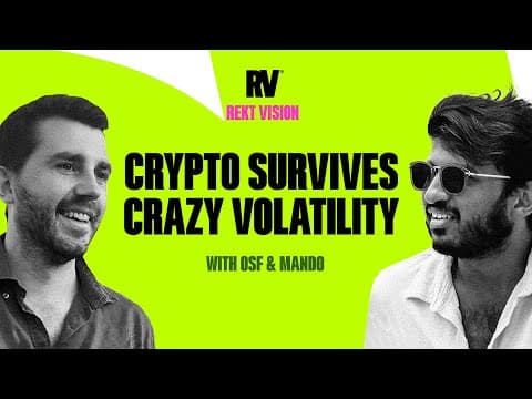 Can Crypto Keep Surviving The Market Volatility? | REKT Vision thumbnail