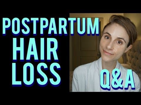 Postpartum hair loss Q&A with a dermatologist: hair care tips 👶🍼💇 thumbnail