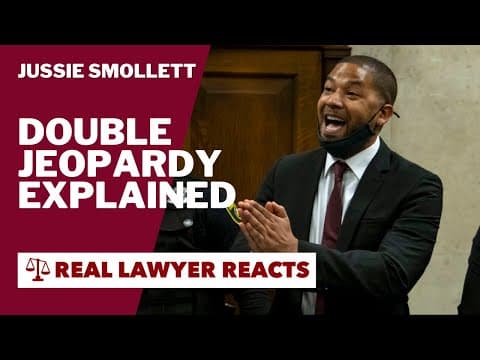 Does Double Jeopardy Apply to Jussie Smollett’s Case? A Lawyer Explains thumbnail