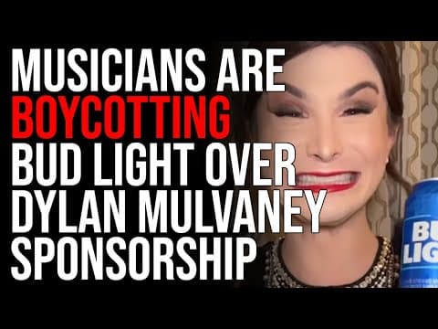 Numerous Musicians Are BOYCOTTING Bud Light Over Dylan Mulvaney Sponsorship thumbnail