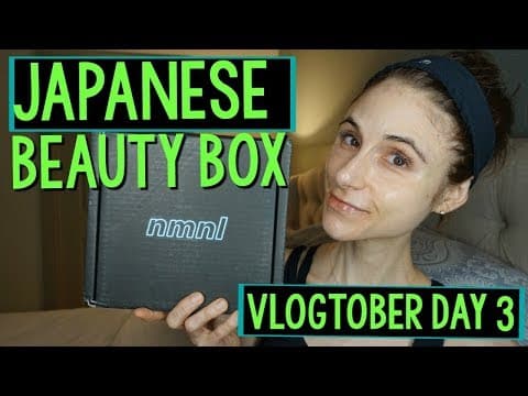 Nomakenolife (NMNL) Japanese Beauty Box Unboxing| Vlogtober day 3 thumbnail