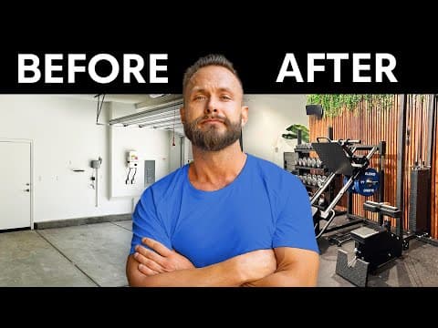 Transforming My Garage into the Ultimate Home Gym! thumbnail