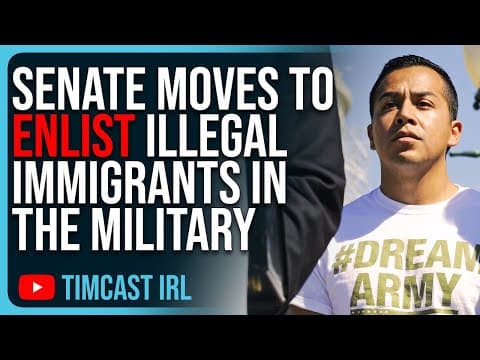 Senate Moves To Enlist ILLEGAL IMMIGRANTS In The Military, WW3 Fears Growing thumbnail