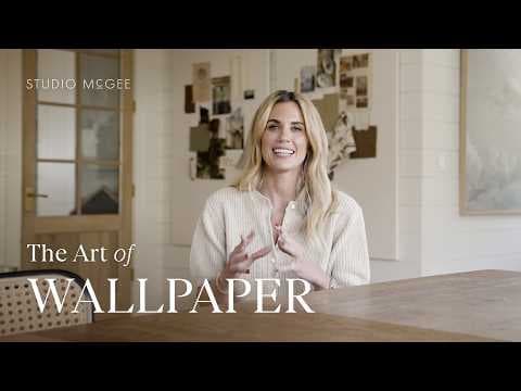 The Art of Wallpaper With Shea McGee | How To Use Wallpaper In Your Home thumbnail