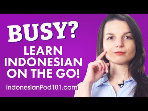 How to Learn Indonesian on the Go! thumbnail
