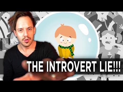 If You're An Introvert - WATCH THIS! (How To Stop Being Introverted & Become More Extroverted) thumbnail