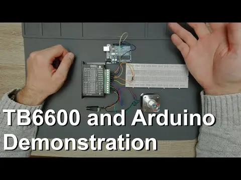 TB6600 and Arduino - Wiring and demonstration thumbnail