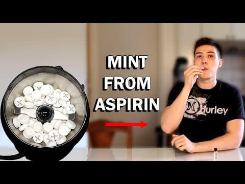 How to Create Mint Flavor from Aspirin with Chemistry thumbnail
