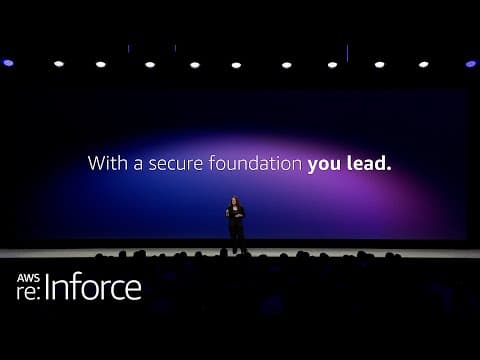 AWS re:Inforce 2025 - Keynote with Amy Herzog thumbnail