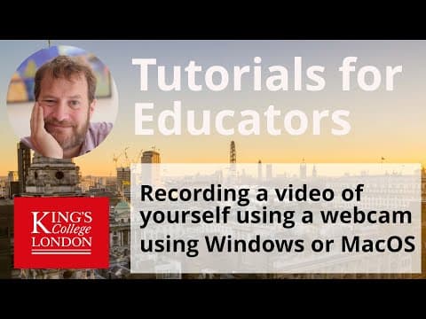 How to Record a Video Using Your Webcam on Windows and Mac thumbnail