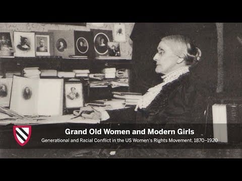 Grand Old Women and Modern Girls | Corinne T. Field || Radcliffe Institute thumbnail