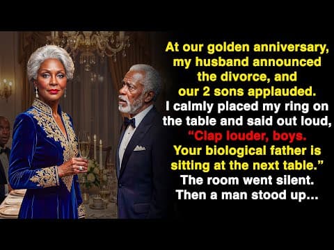 My sons applauded my new husband mocking me. They didn’t know their real dad was right there. thumbnail