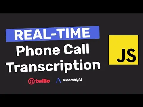 How to Transcribe Twilio Phone Calls in Real-Time thumbnail