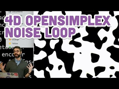 How to Create a 4D OpenSimplex Noise Loop GIF thumbnail