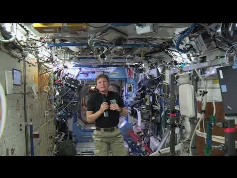 Space Station Crew Member Discusses Life in Space with Iowa Media thumbnail