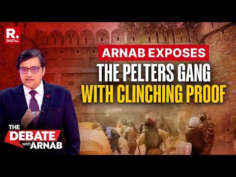 In 7 Videos, Arnab Exposes How The Pelters Gang Mobilized Violence In The Heart Of Delhi thumbnail