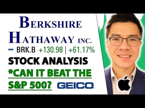 BERKSHIRE HATHAWAY STOCK ANALYSIS: The Best Stock During a Correction! Beat the S&P 500? thumbnail