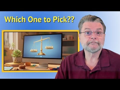 Public or Private? Picking and Changing the Windows Network Setting thumbnail