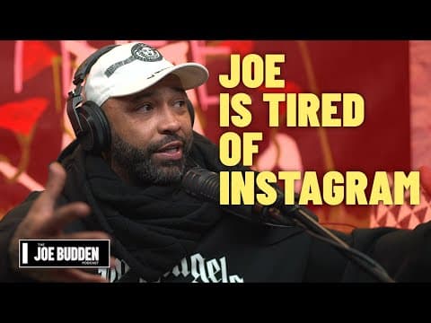 Why Is Joe Budden Tired of Instagram? thumbnail