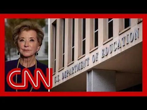 Trump admin accelerates push to dismantle Department of Education thumbnail
