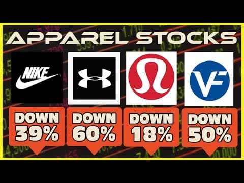 Looking To Buy Apparel Stocks? These 4 Are Setting Up To Soar | NKE LULU VFC UAA thumbnail