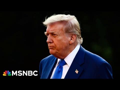 Trump grows increasingly frustrated as Epstein distraction tactics fail to kill toxic story thumbnail